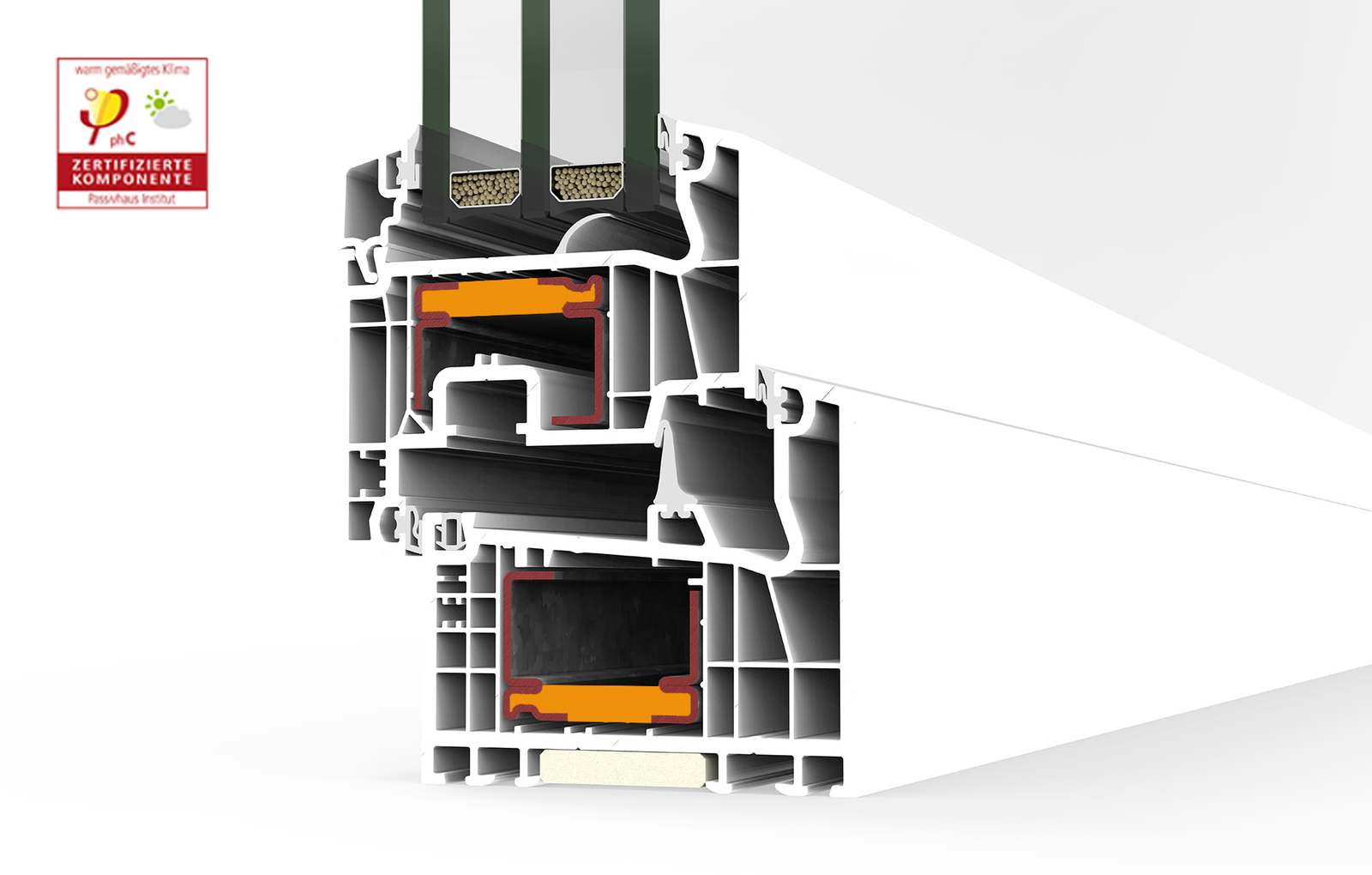 Rinforzi con taglio termico - finestre in alluminio e PVC Cortizo