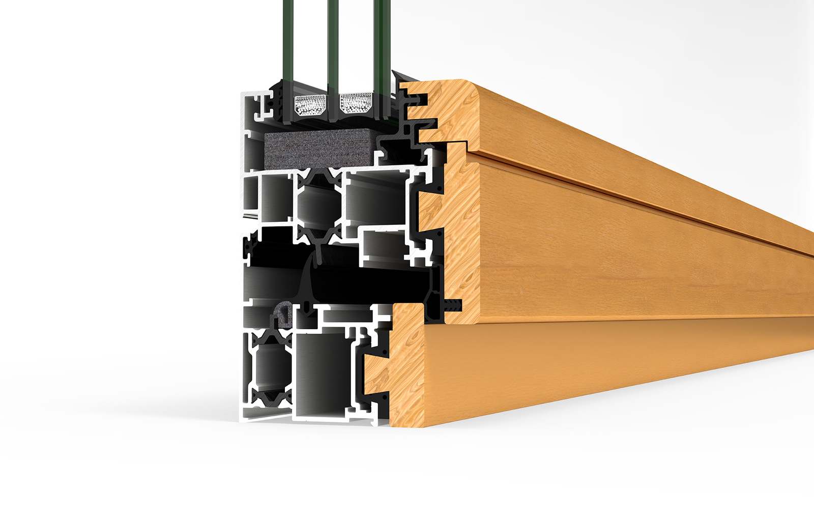 Altre opzioni - finestre in alluminio e PVC Cortizo