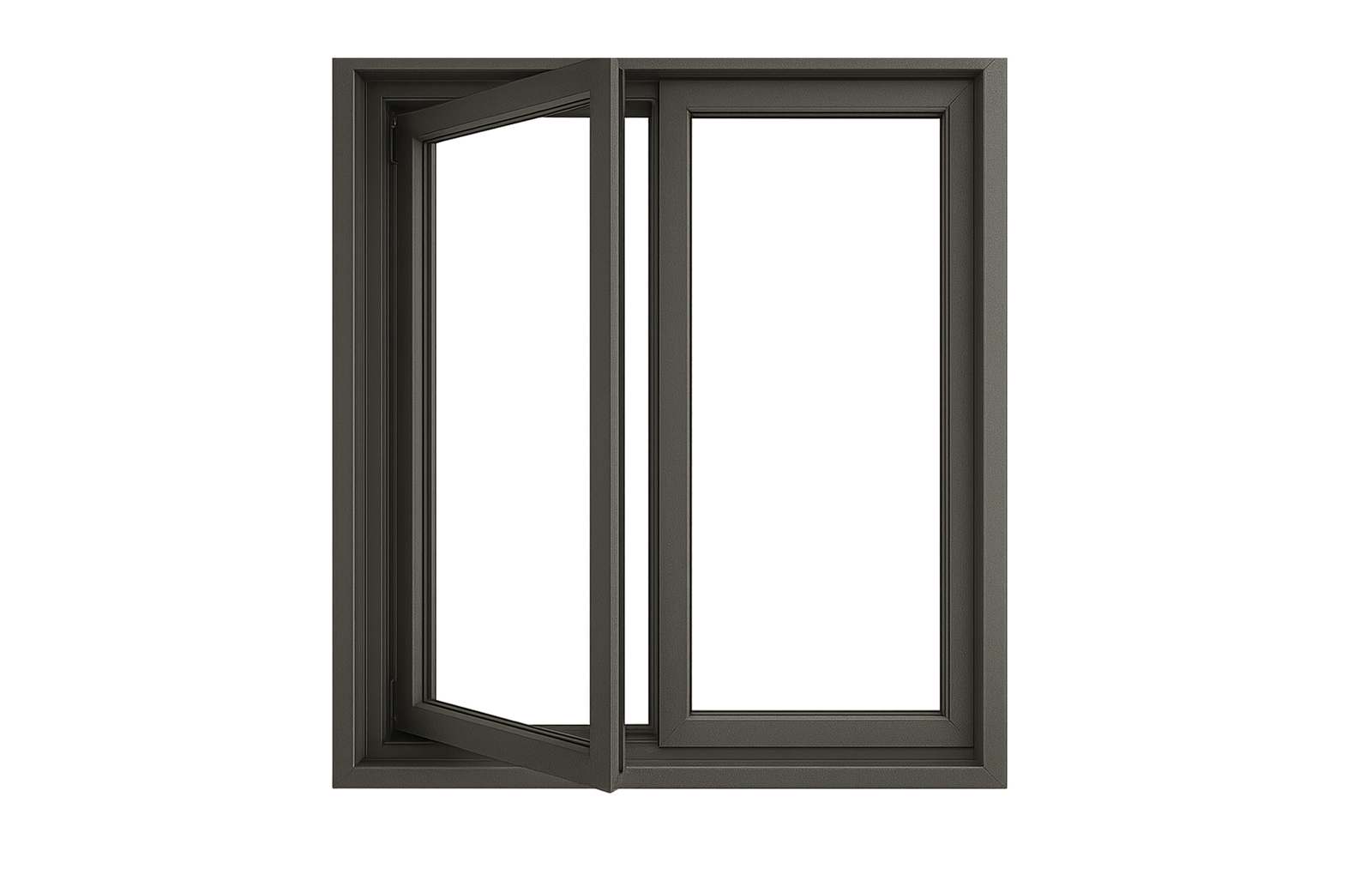 Oscillo-battente - finestre in alluminio e PVC Cortizo