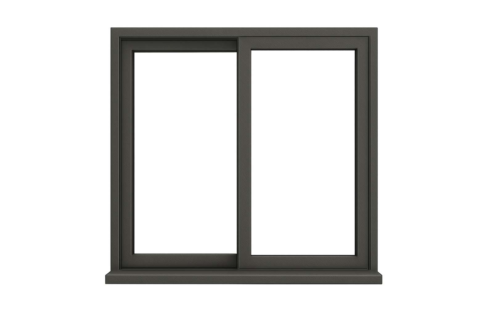 Scorrevole in linea - finestre in alluminio e PVC Cortizo