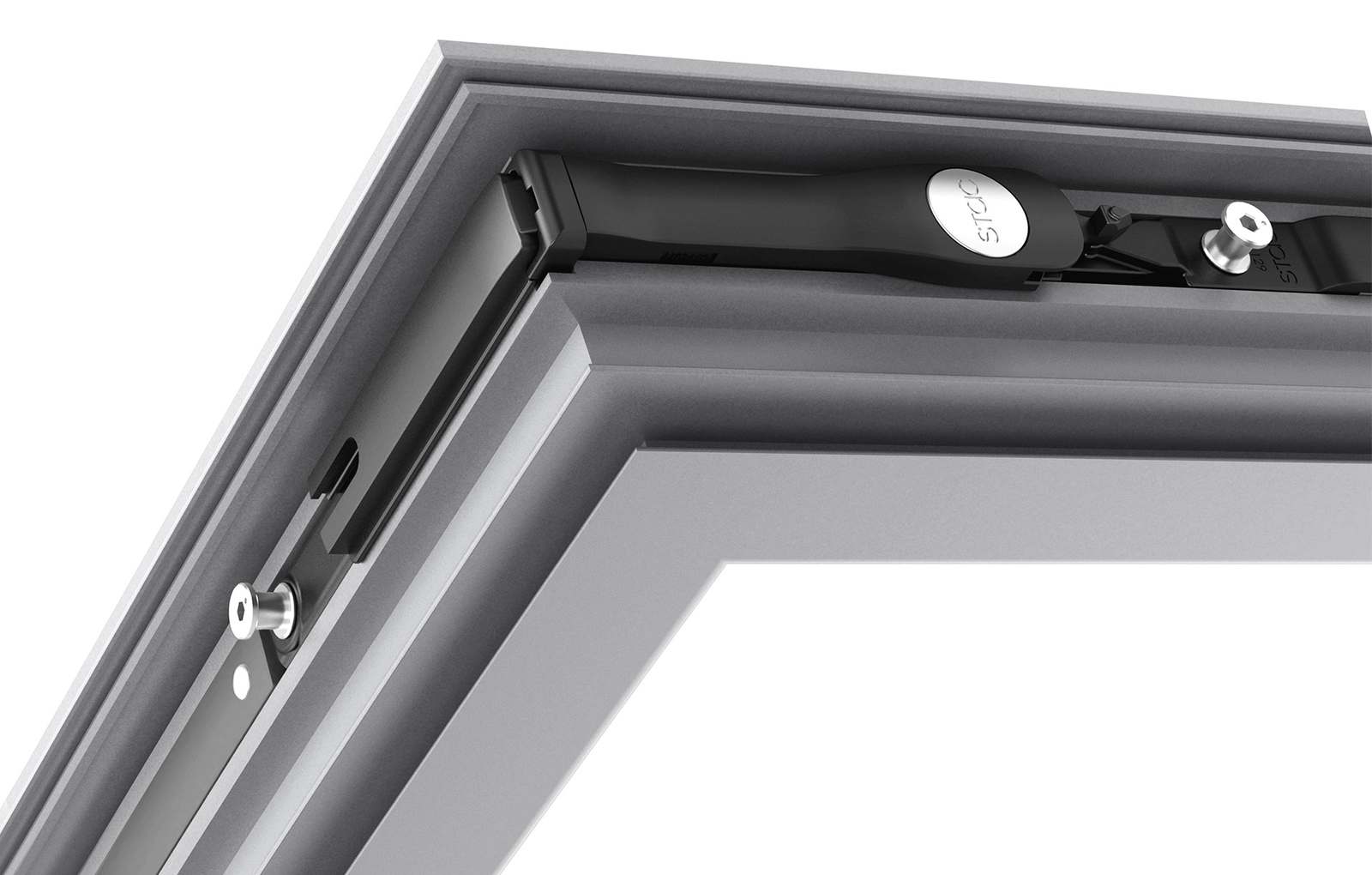 Più punti di chiusura - finestre in alluminio e PVC Cortizo