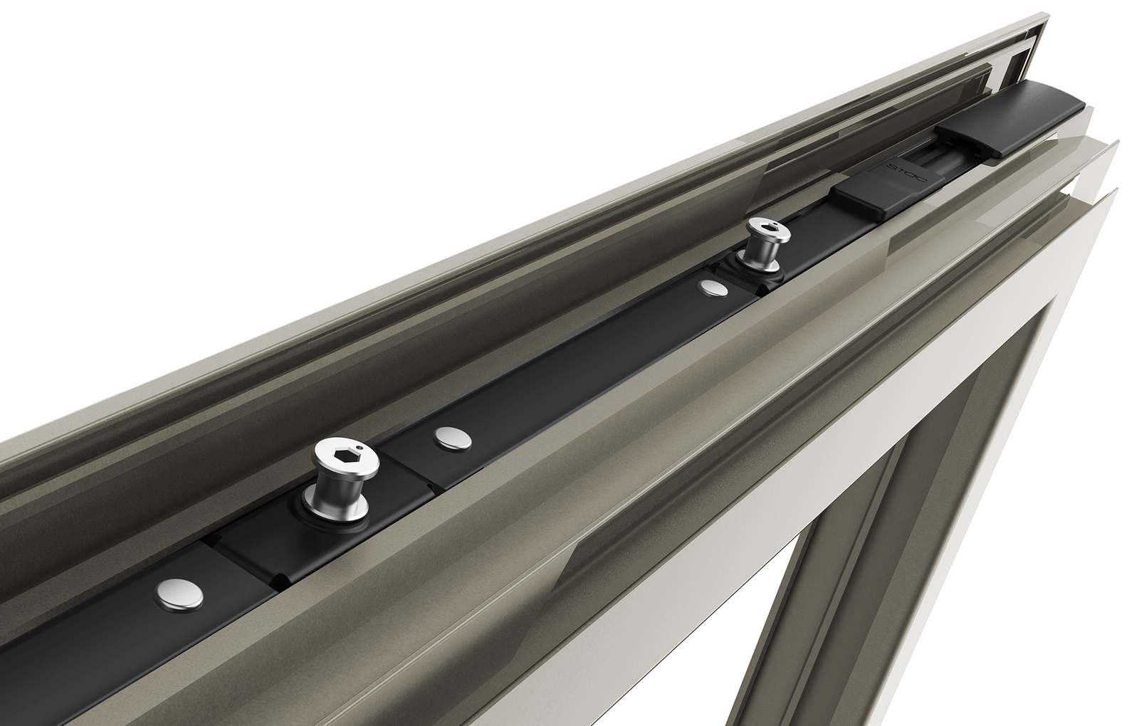 Ferramenta a fungo - finestre in alluminio e PVC Cortizo