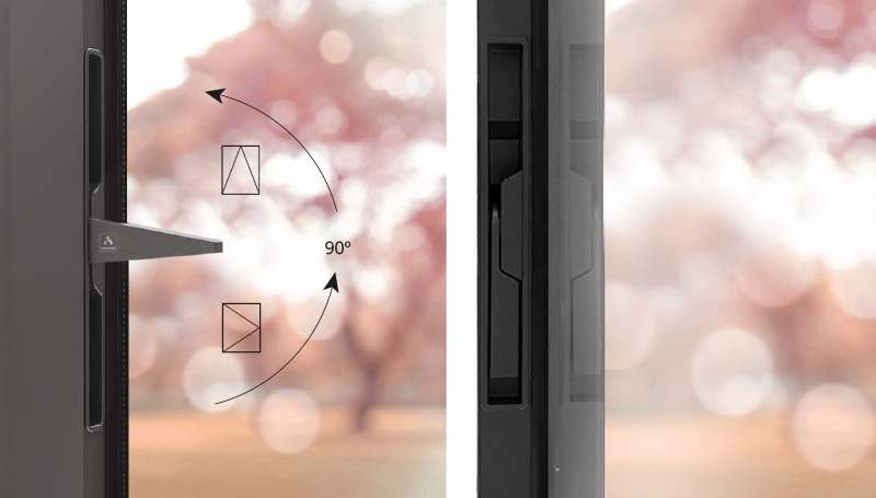 Arch Invisible - finestre in alluminio e PVC Cortizo
