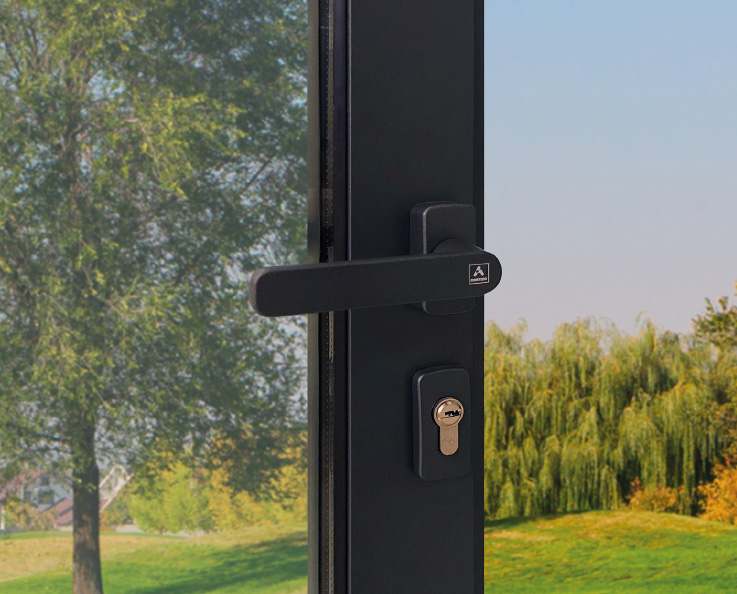 Maniglia Cortizo per porta - finestre in alluminio e PVC Cortizo