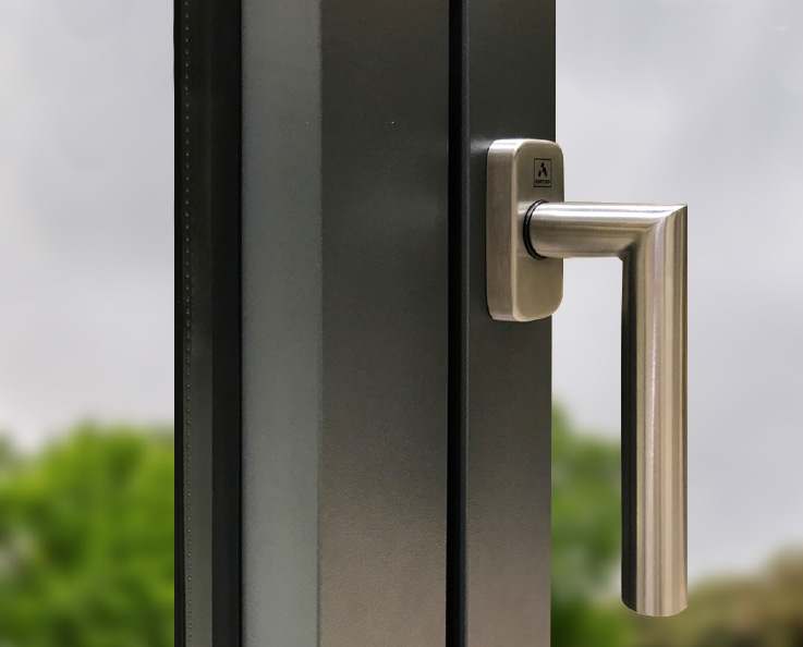 Maniglia Inox - finestre in alluminio e PVC Cortizo