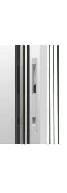CHIUSURA VISION NASCOSTA - finestre in alluminio e PVC Cortizo