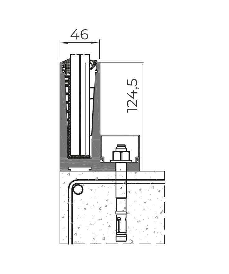 Ringhiera View Crystal - finestre in alluminio e PVC Cortizo