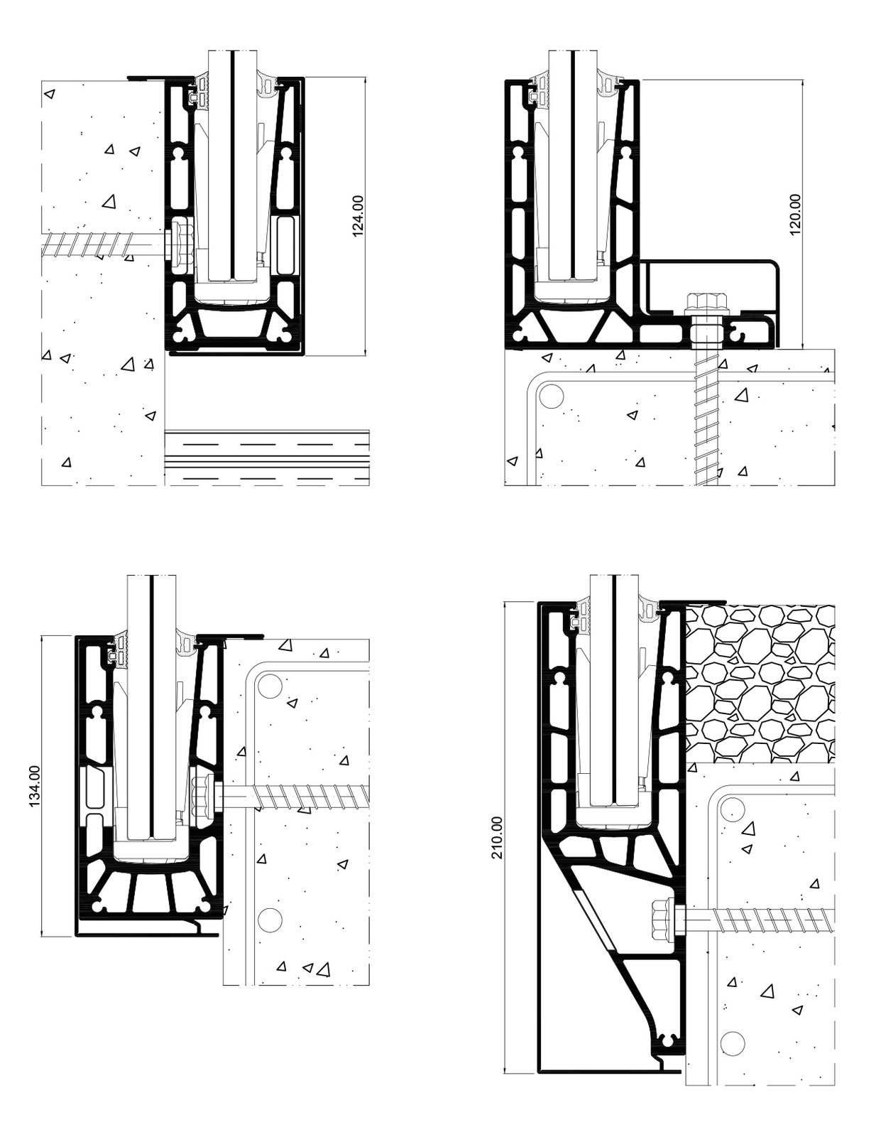 Ringhiera View Crystal Fit Plus - finestre in alluminio e PVC Cortizo