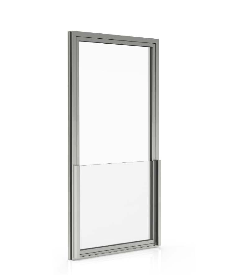 Ringhiera sovrapposta - finestre in alluminio e PVC Cortizo