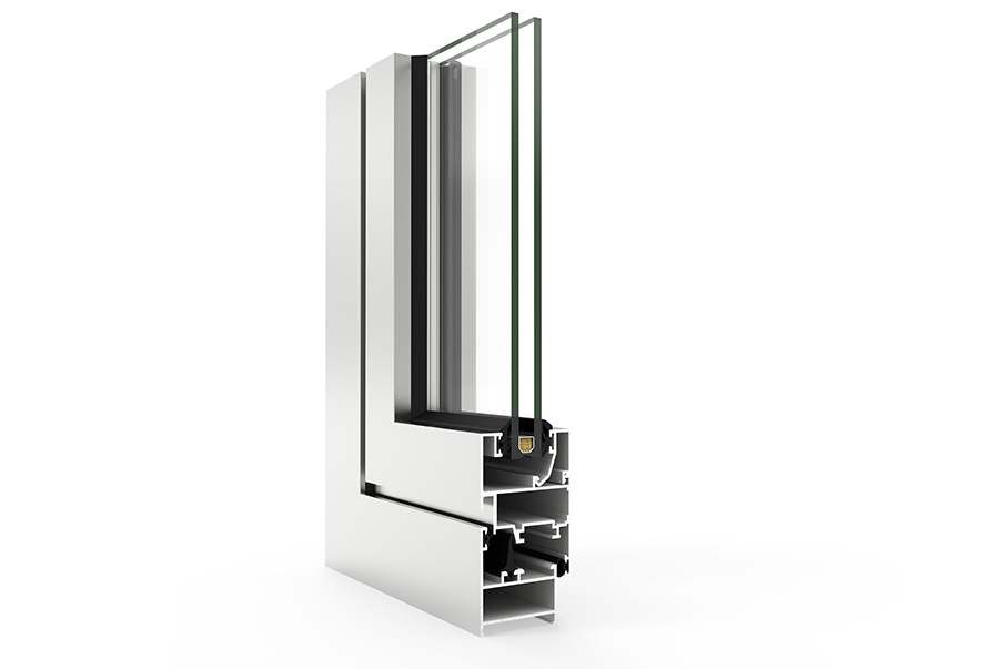 COR 2300 - finestre in alluminio e PVC Cortizo