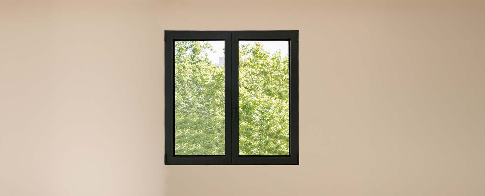 COR 3500 in facciata - finestre in alluminio e PVC Cortizo