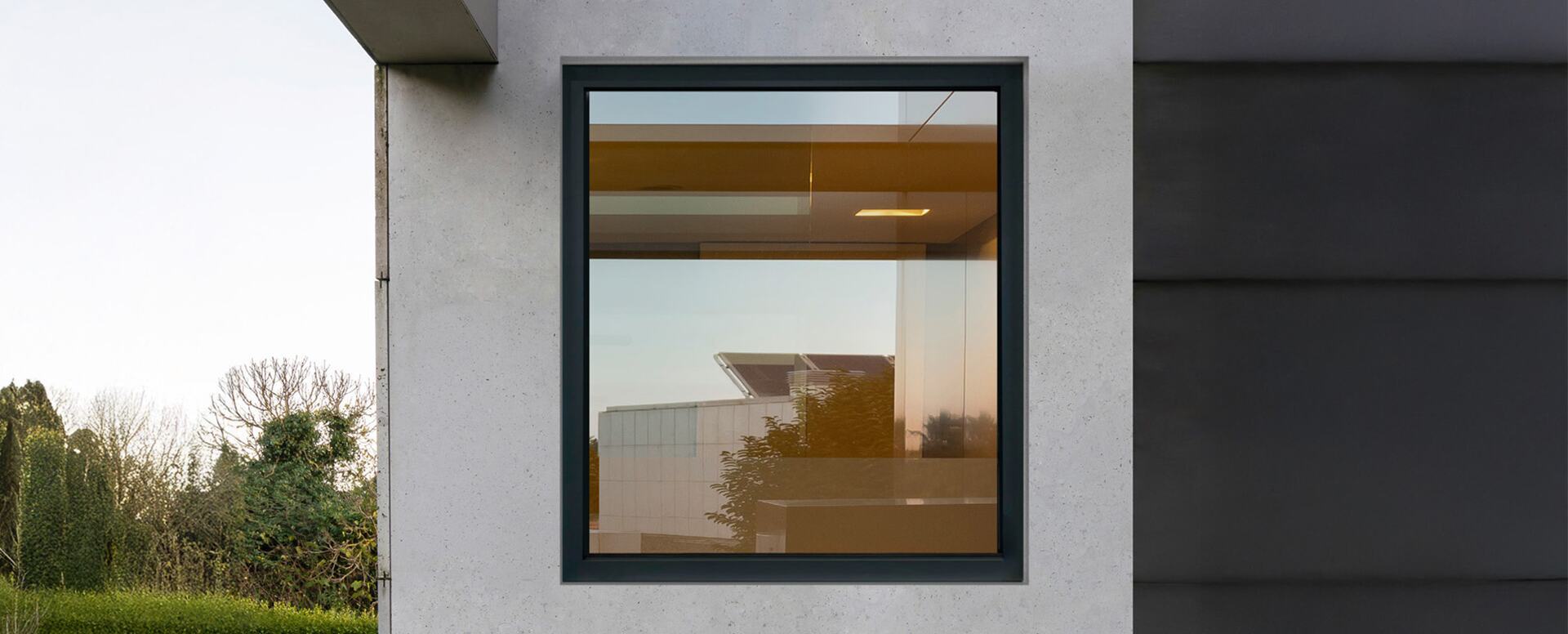 COR 70 Anta Nascosta in facciata - finestre in alluminio e PVC Cortizo