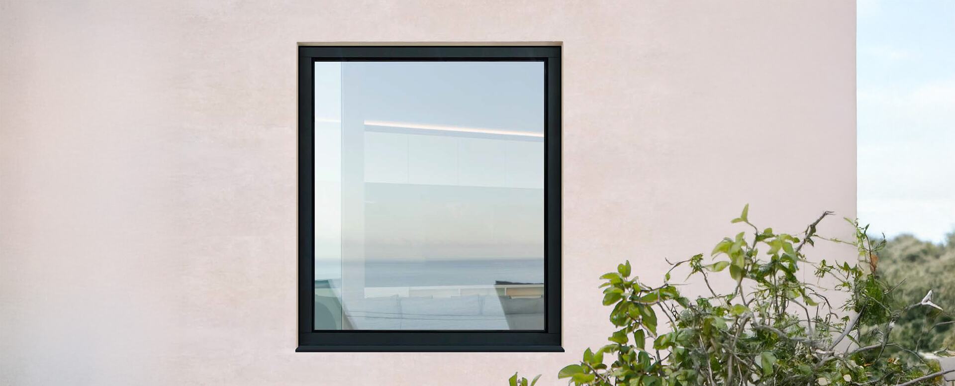 COR 70 OC in facciata - finestre in alluminio e PVC Cortizo