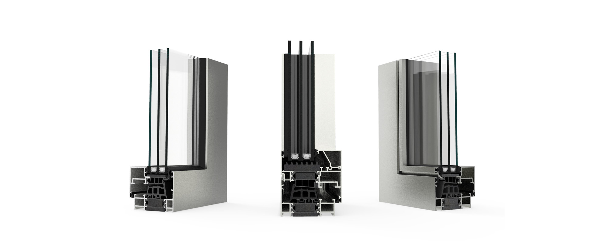 COR 75 Performance - finestre in alluminio e PVC Cortizo