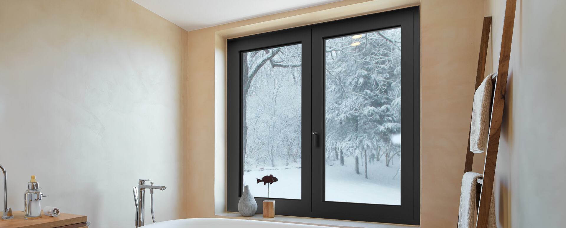 COR 80 Industrial Passivhaus - finestre in alluminio e PVC Cortizo
