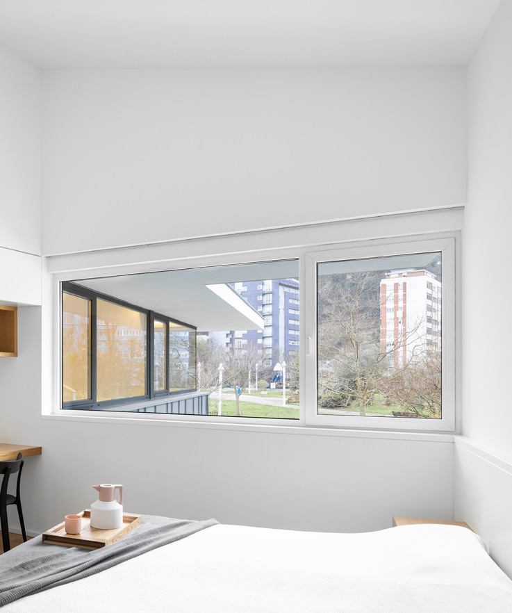 COR 80 Industrial - finestre in alluminio e PVC Cortizo
