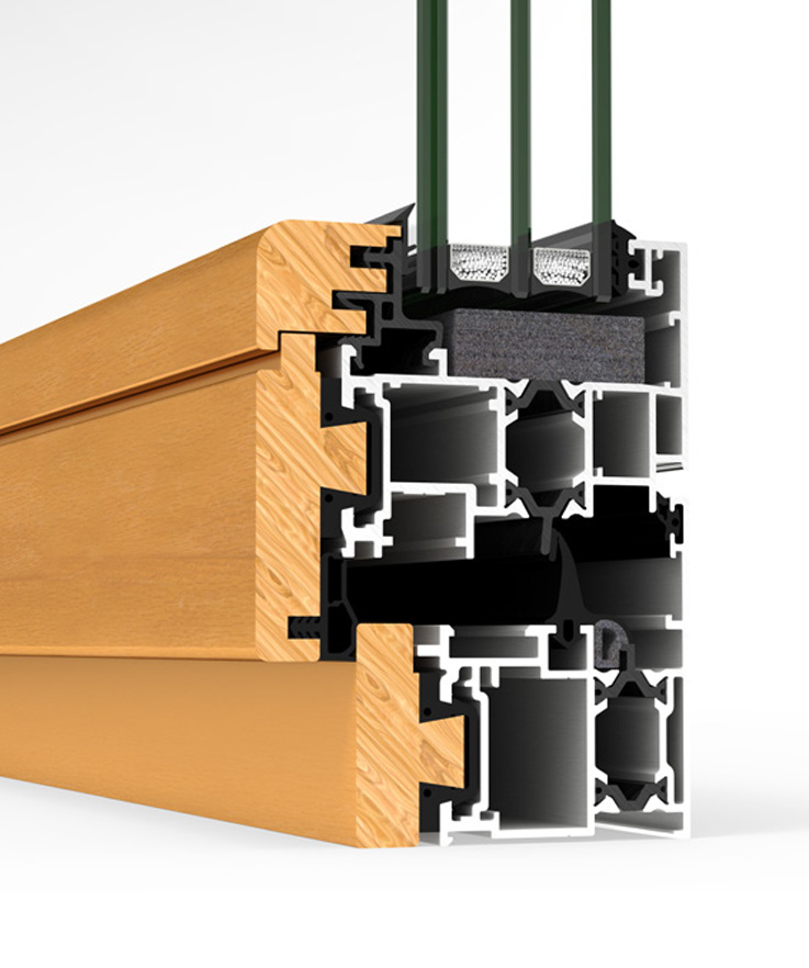 COR Galicia C16 - finestre in alluminio e PVC Cortizo