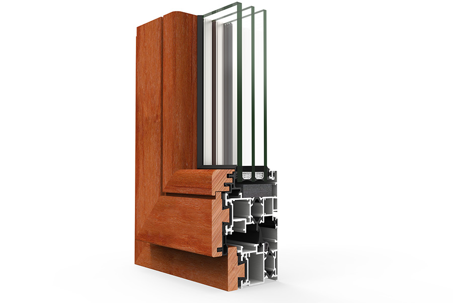 COR Galicia C16 - finestre in alluminio e PVC Cortizo