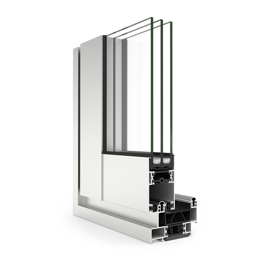 4900 scorrevole HI - finestre in alluminio e PVC Cortizo