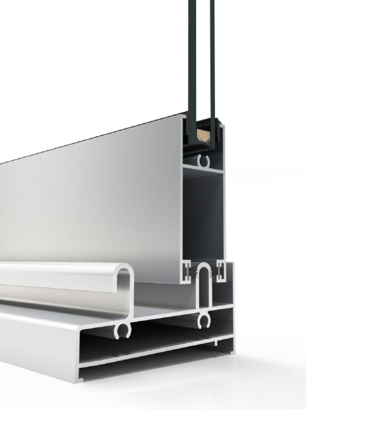 6500 scorrevole Plus / 6500 scorrevole - finestre in alluminio e PVC Cortizo