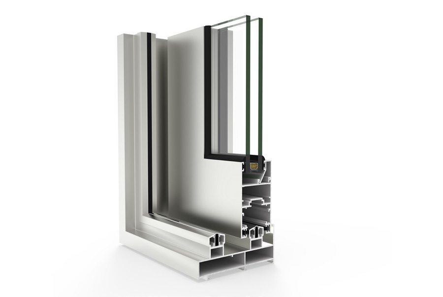 Portafinestra Mediterranea - finestre in alluminio e PVC Cortizo