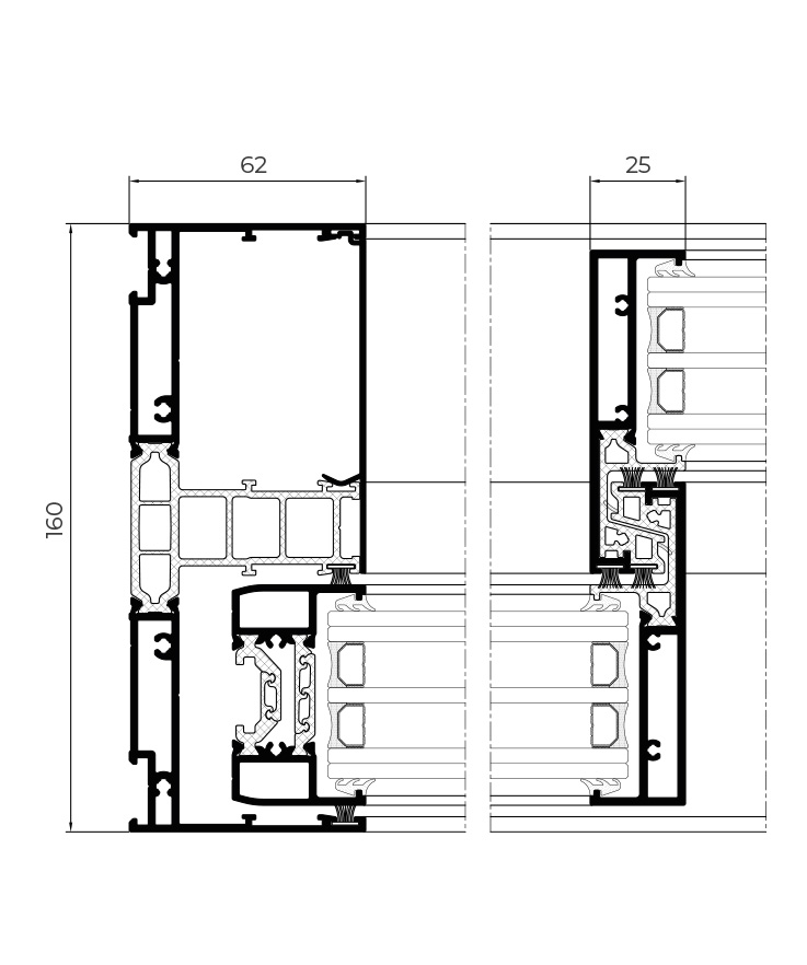 COR Vision Evolution - finestre in alluminio e PVC Cortizo