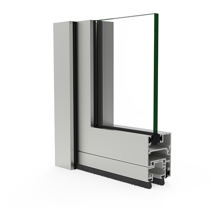 Design 35 Divisorio interno - finestre in alluminio e PVC Cortizo