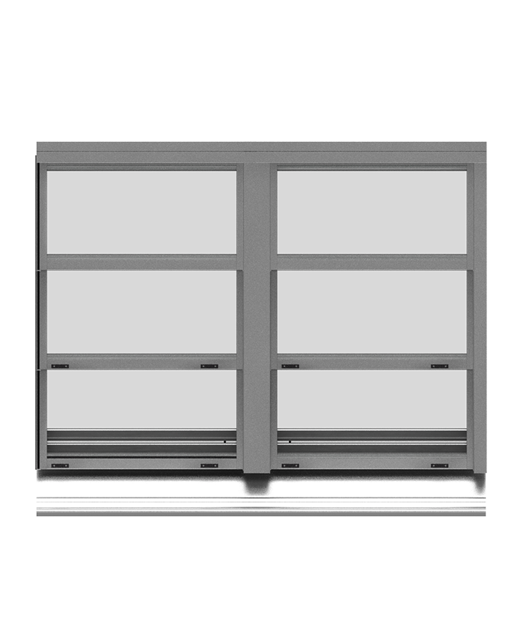 Tetto mobile - finestre in alluminio e PVC Cortizo