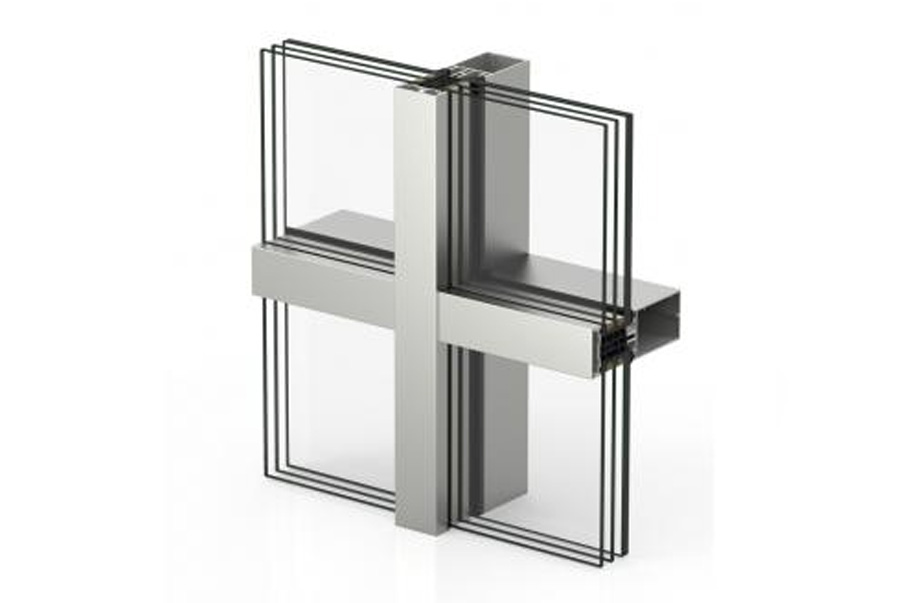 Facciata TP 52 - finestre in alluminio e PVC Cortizo