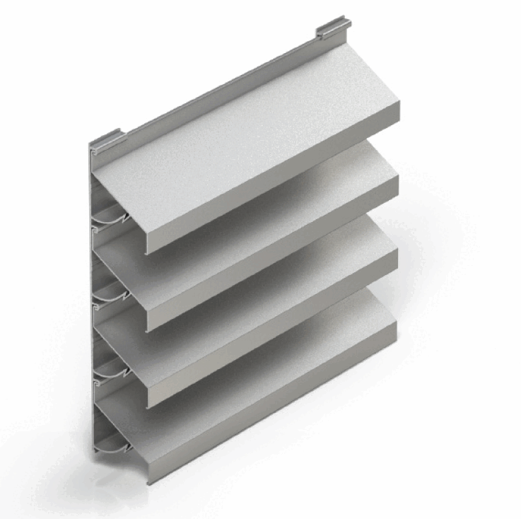 Lamelle decorative - finestre in alluminio e PVC Cortizo