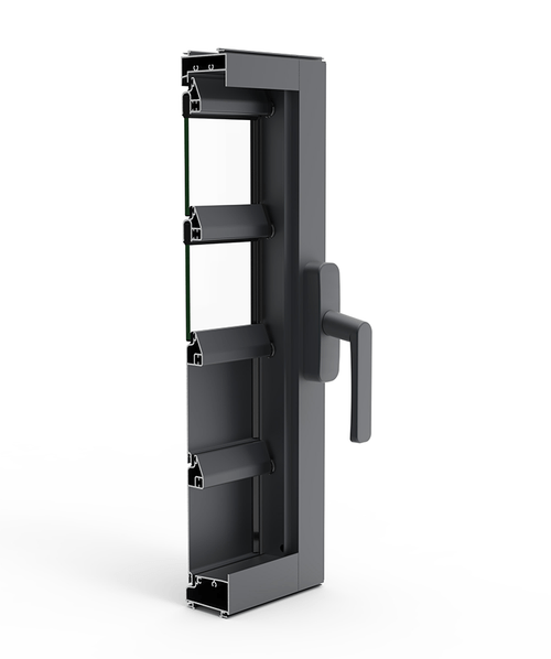 Jalousie - finestre in alluminio e PVC Cortizo