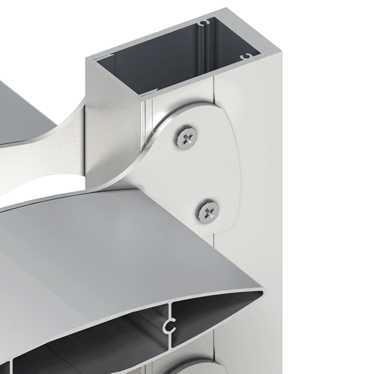 Protezione Solare Lamelle - finestre in alluminio e PVC Cortizo