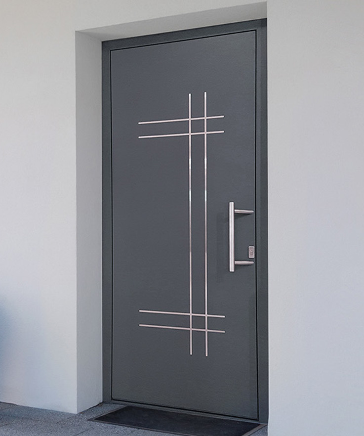 Porta Pannellata - finestre in alluminio e PVC Cortizo