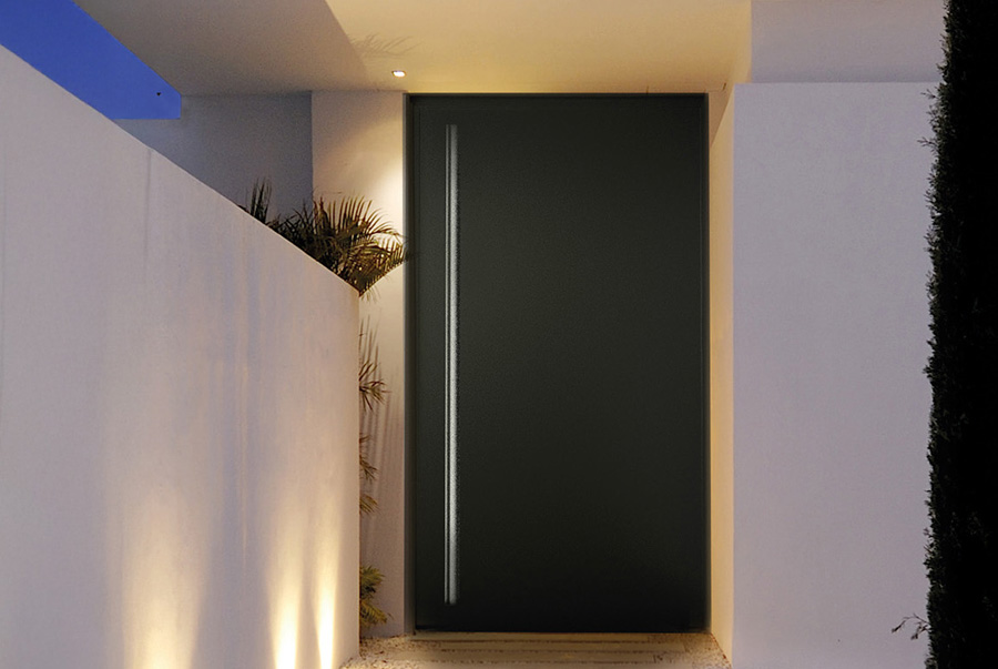 Porta Pannellata - finestre in alluminio e PVC Cortizo