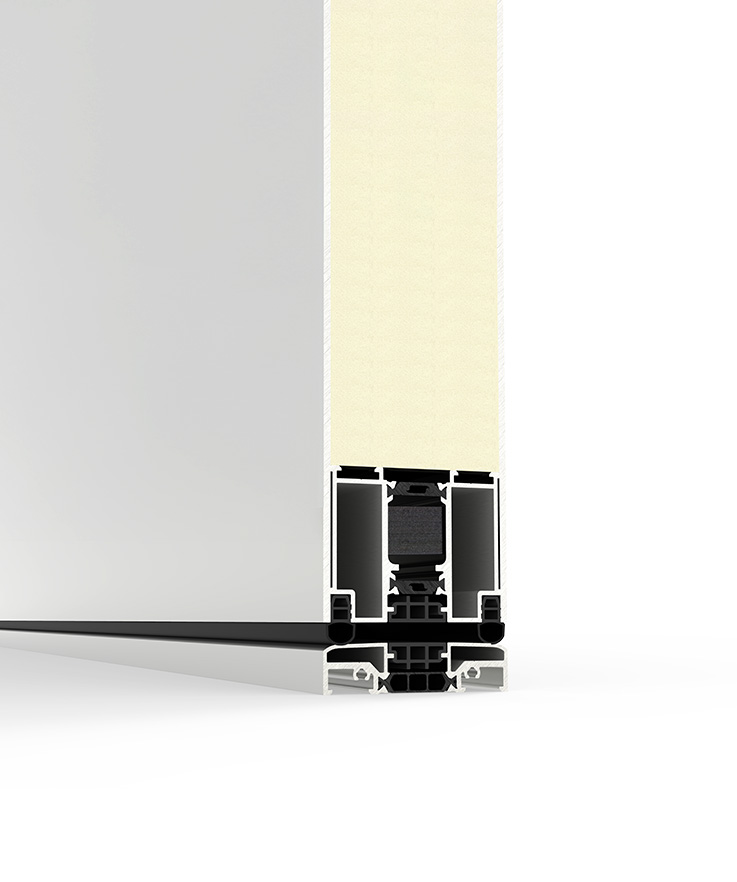Porta Millennium Plus Pivot - finestre in alluminio e PVC Cortizo