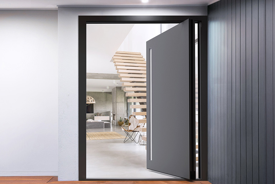 Porta Millennium Plus Pivot - finestre in alluminio e PVC Cortizo