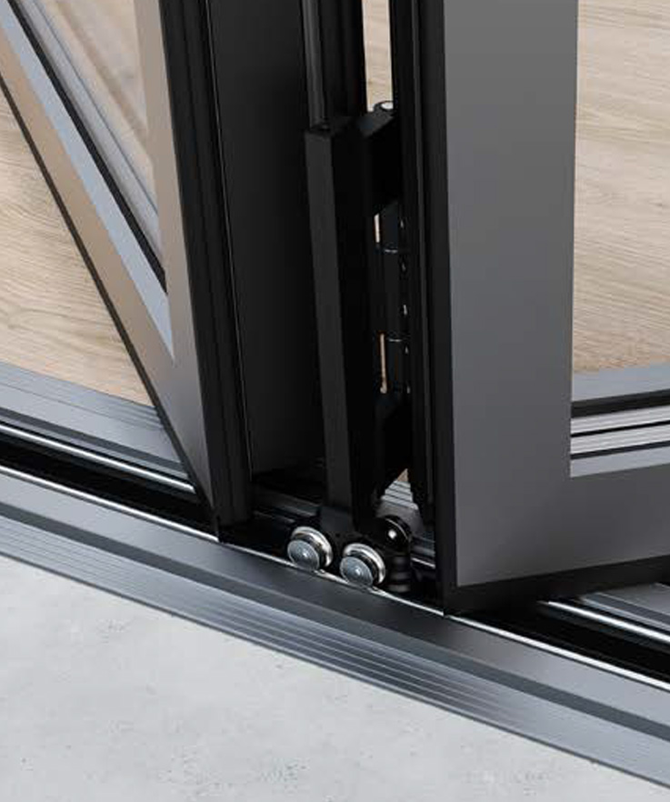 Porta Pieghevole Plus - finestre in alluminio e PVC Cortizo