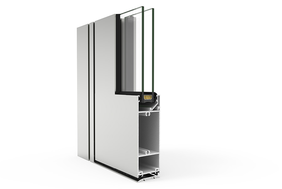 Porta Millennium 2000 - finestre in alluminio e PVC Cortizo