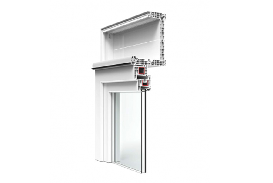 Cassonetto da incasso - finestre in alluminio e PVC Cortizo
