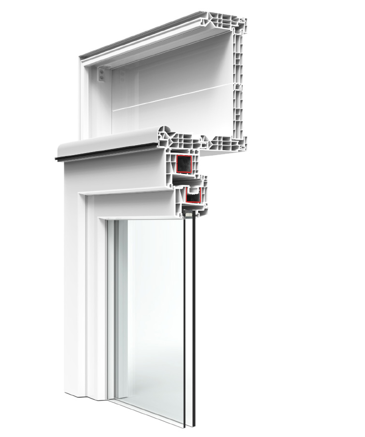 Cassonetto da incasso - finestre in alluminio e PVC Cortizo