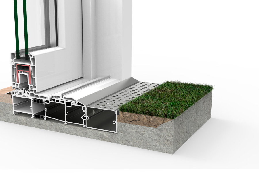 E 170 Scorrevole alzante - finestre in alluminio e PVC Cortizo