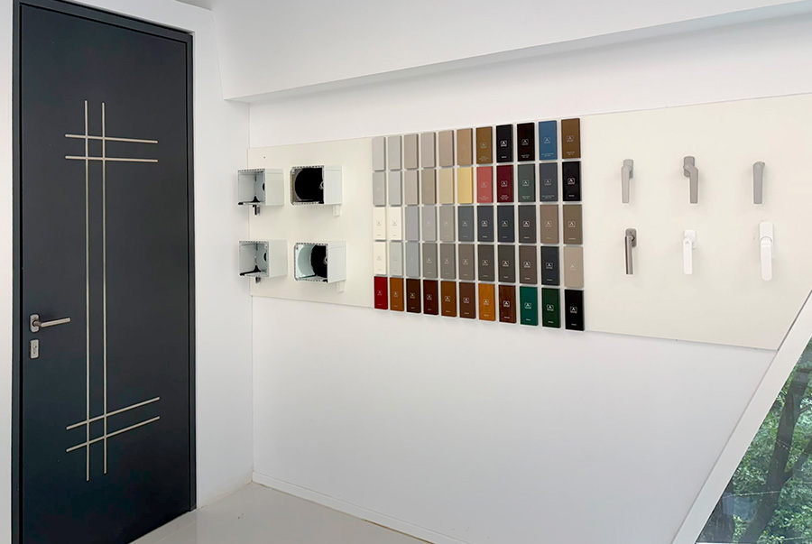 Showroom Alumak - finestre in alluminio e PVC Cortizo