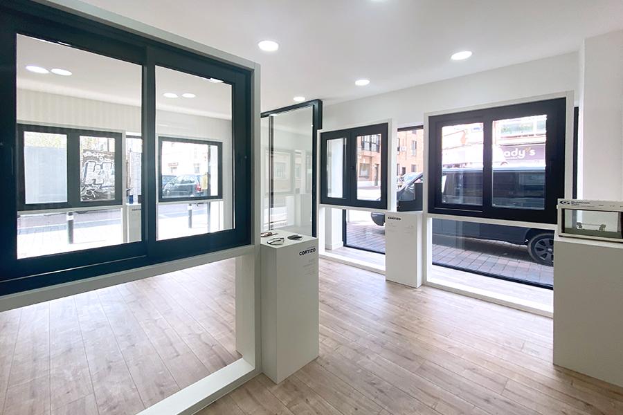 Showroom Aluminios Boar - finestre in alluminio e PVC Cortizo