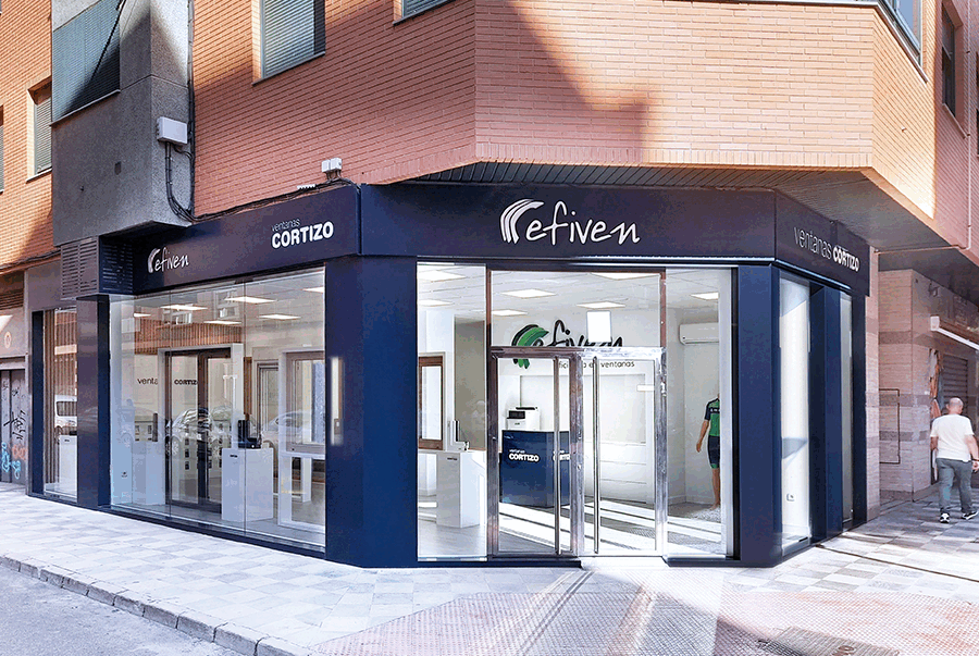 Fachada Efiven - finestre in alluminio e PVC Cortizo