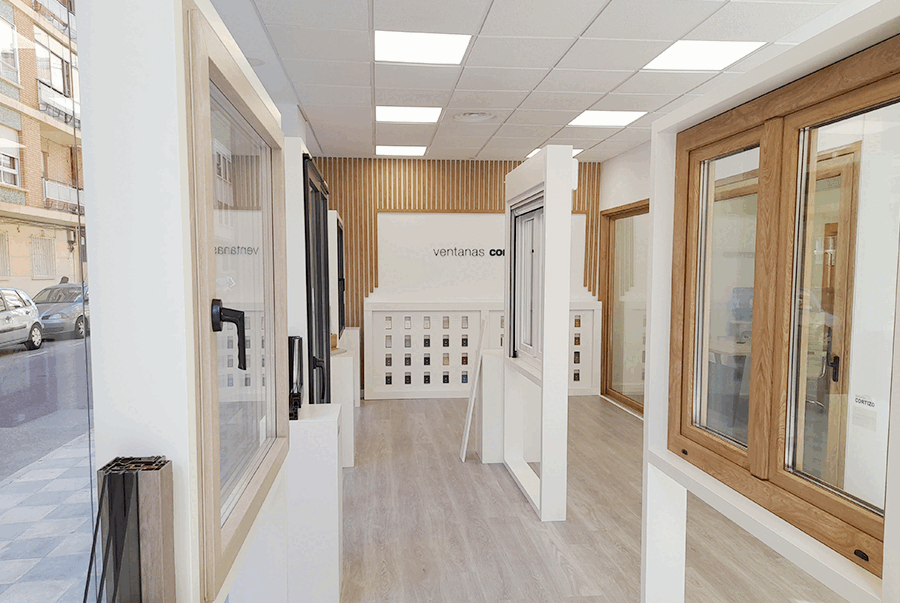 Sala de atención Efiven - finestre in alluminio e PVC Cortizo