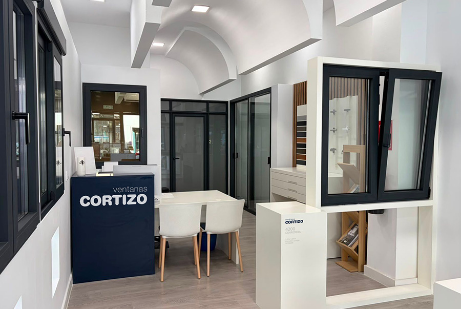 Showroom Fergal Chamberí - finestre in alluminio e PVC Cortizo