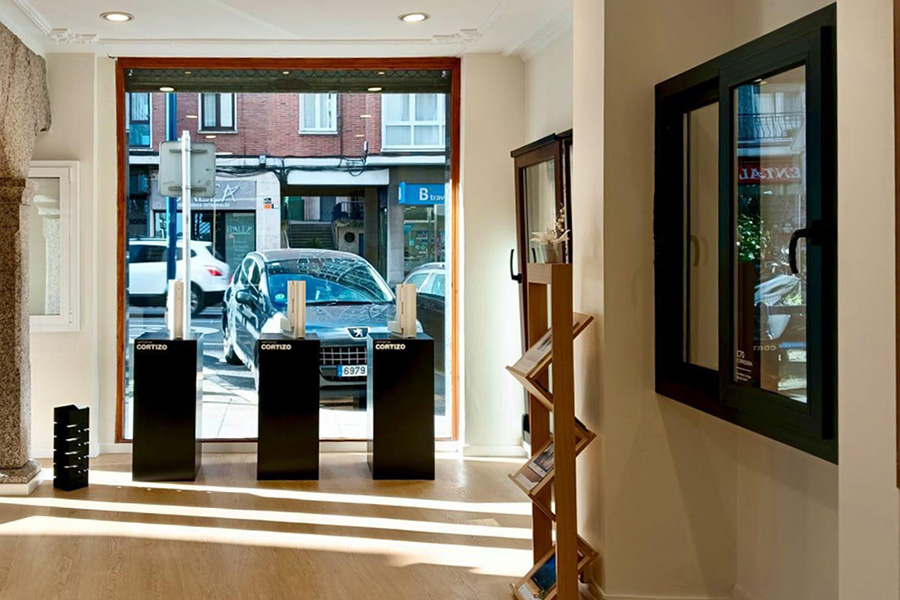 Showroom Gonzalgui - finestre in alluminio e PVC Cortizo