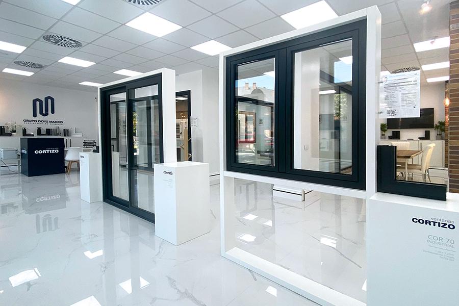 Showroom Grupo Doys - finestre in alluminio e PVC Cortizo