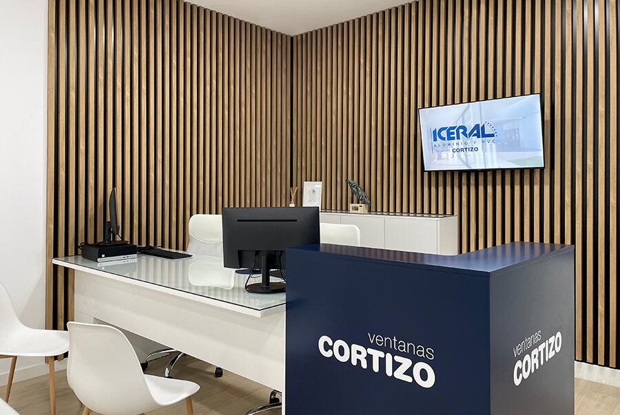 Showroom Iceral - finestre in alluminio e PVC Cortizo