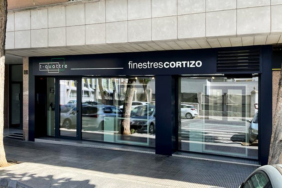 T-Quattre - finestre in alluminio e PVC Cortizo